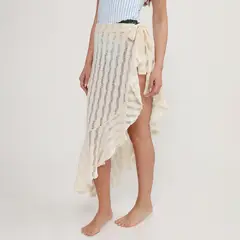 CAPITTANA - Falda Midi Salida