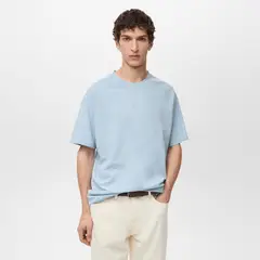 MANGO - Polo Algodón Relaxed Fit Man