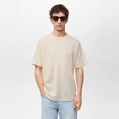 MANGO - Polo Algodón Relaxed Fit Man