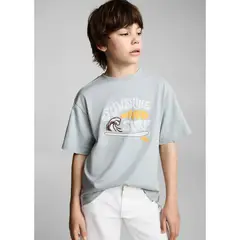 MANGO KIDS - Polo Niño Manga Corta Algodón