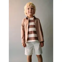 MANGO KIDS - Camisa Bebé Niño Algodón