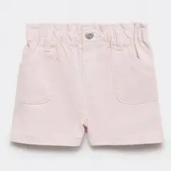MANGO KIDS - Short Bebé Niña Algodón