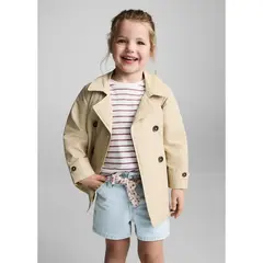 MANGO KIDS - Short Bebé Niña Algodón