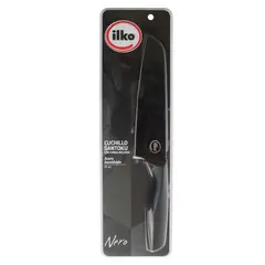 ILKO - Cuchillo Santoku 18 Cm Nero