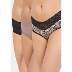 KAYSER - Tripack Trusas Dama Microfib