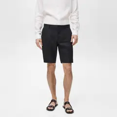 MANGO - Short Casual Slim Fit 100% Lino Man