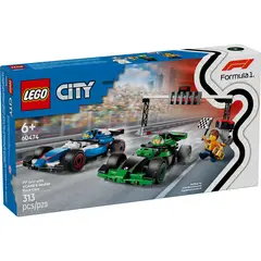 LEGO - Carro F1 Parrilla Carreras Vcarb Y Sauber Fórmula 1 60474