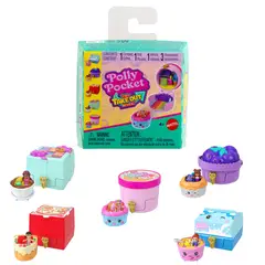 POLLY POCKET - Set De Juego Compacto Reveal Comidita Rápida