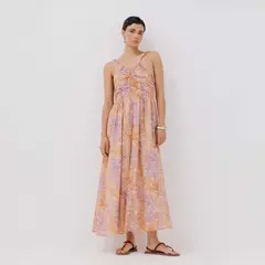 CORTEFIEL - Vestido Largo Casual Mujer