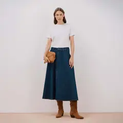 CORTEFIEL - Polo Manga Corta 100% Algodón Mujer