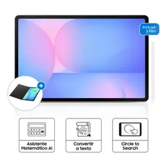 SAMSUNG - TAB S10FEPLUS GRA+COVER BLA