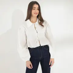 BASEMENT - Blusa Mujer Manga Larga De Algodón By Donna Cattiva