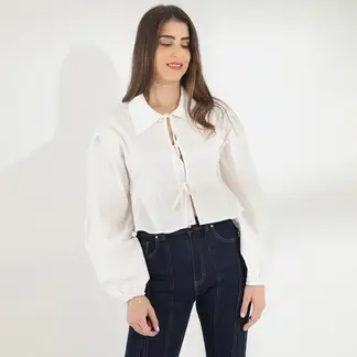 BASEMENT - Blusa Mujer Manga Larga De Algodón By Donna Cattiva