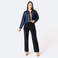 PIONIER - Casaca Jean Mujer