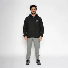 REEBOK - Casaca Texured Fleece Hombre