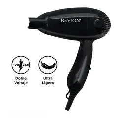 REVLON - Secadora De Viaje 1200w Doble Voltaje