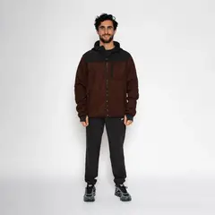 REEBOK - Casaca Texured Fleece Hombre