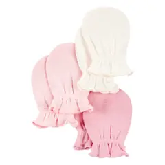 CARTER'S - Mitones Pack X3 Bebé Niña Algodón Carters
