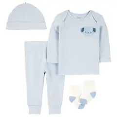 CARTER'S - Conjunto Bebé Niño 3 Piezas Algodón Carters