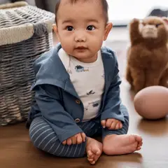 CARTER'S - Conjunto Bebé Niño 3 Piezas Algodón Carters