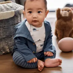 CARTER'S - Conjunto Bebé Niño 3 Piezas Algodón Carters