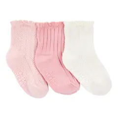 CARTER'S - Medias Pack X3 Algodón Carters
