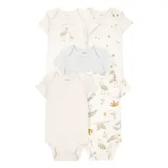 CARTER'S - Body Bebé Niño Niña Pack X5 Carters
