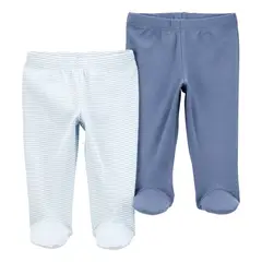 CARTER'S - Pantalón Pack X2 Bebé Niño Algodón Carters