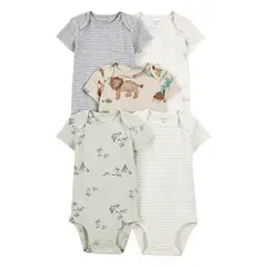 CARTER'S - Body Pack X5 Bebé Niño Carters