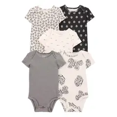 CARTER'S - Body Bebé Niña Pack X5 Carters