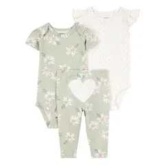 CARTER'S - Conjunto Bebé Niña 3 Piezas Carters