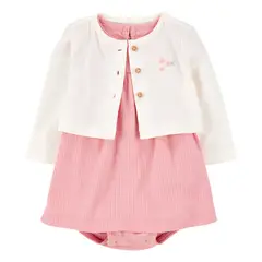 CARTER'S - Conjunto Bebé Niña 2 Piezas Algodón Carters