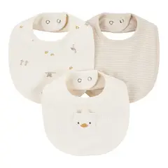 CARTER'S - Babero Pack X3 Bebé Niño Bebé Niña Carters