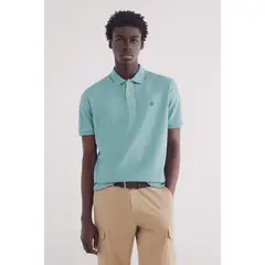 SPRINGFIELD - Polo Manga Corta 100% Algodón Hombre