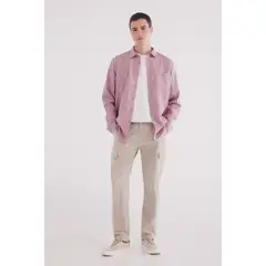 SPRINGFIELD - Camisa Manga Larga Regular Fit Hombre