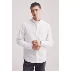 SPRINGFIELD - Camisa 100% Algodón Manga Larga Regular Fit Hombre