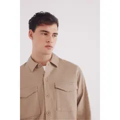 SPRINGFIELD - Camisa 100% Algodón Manga Larga Regular Fit Hombre