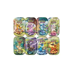POKEMON - Mini Lata Escarlata Y Púrpura-evoluciones Prismáticas De Jcc Español