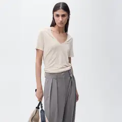 MANGO - Polo Casual Mujer