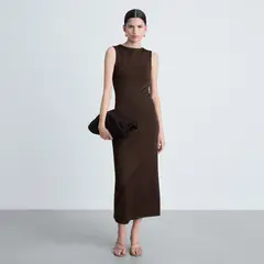 MANGO - Vestido Largo Mujer