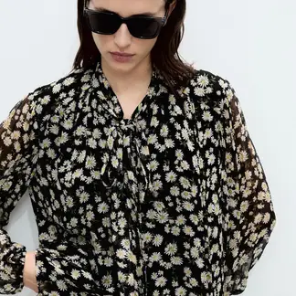 MANGO - Blusa Casual Mujer