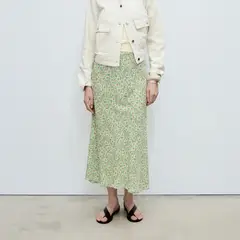 MANGO - Falda Larga Mujer