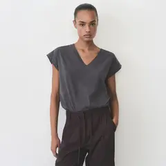 MANGO - Polo 100% Algodón Mujer