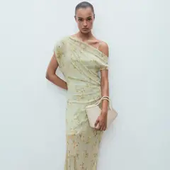 MANGO - Vestido Largo Mujer