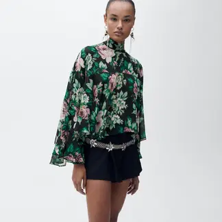 MANGO - Blusa Casual Mujer