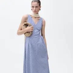 MANGO - Vestido Largo Mujer