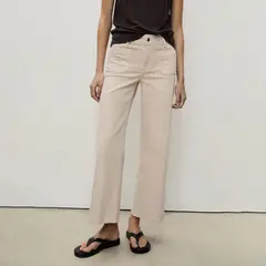 MANGO - Jean Cropped Mujer