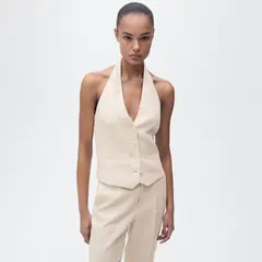 MANGO - Chaleco Casual Mujer