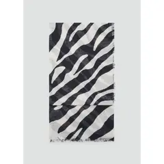 MANGO - Fular Zebra Mujer