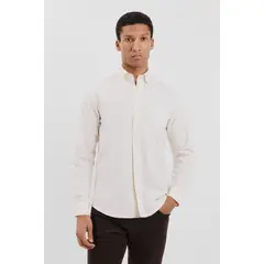 CORTEFIEL - Camisa 100% Algodón Casual Hombre